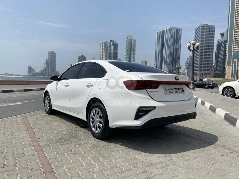 White Kia Cerato 2019 for rent in Sharjah 5